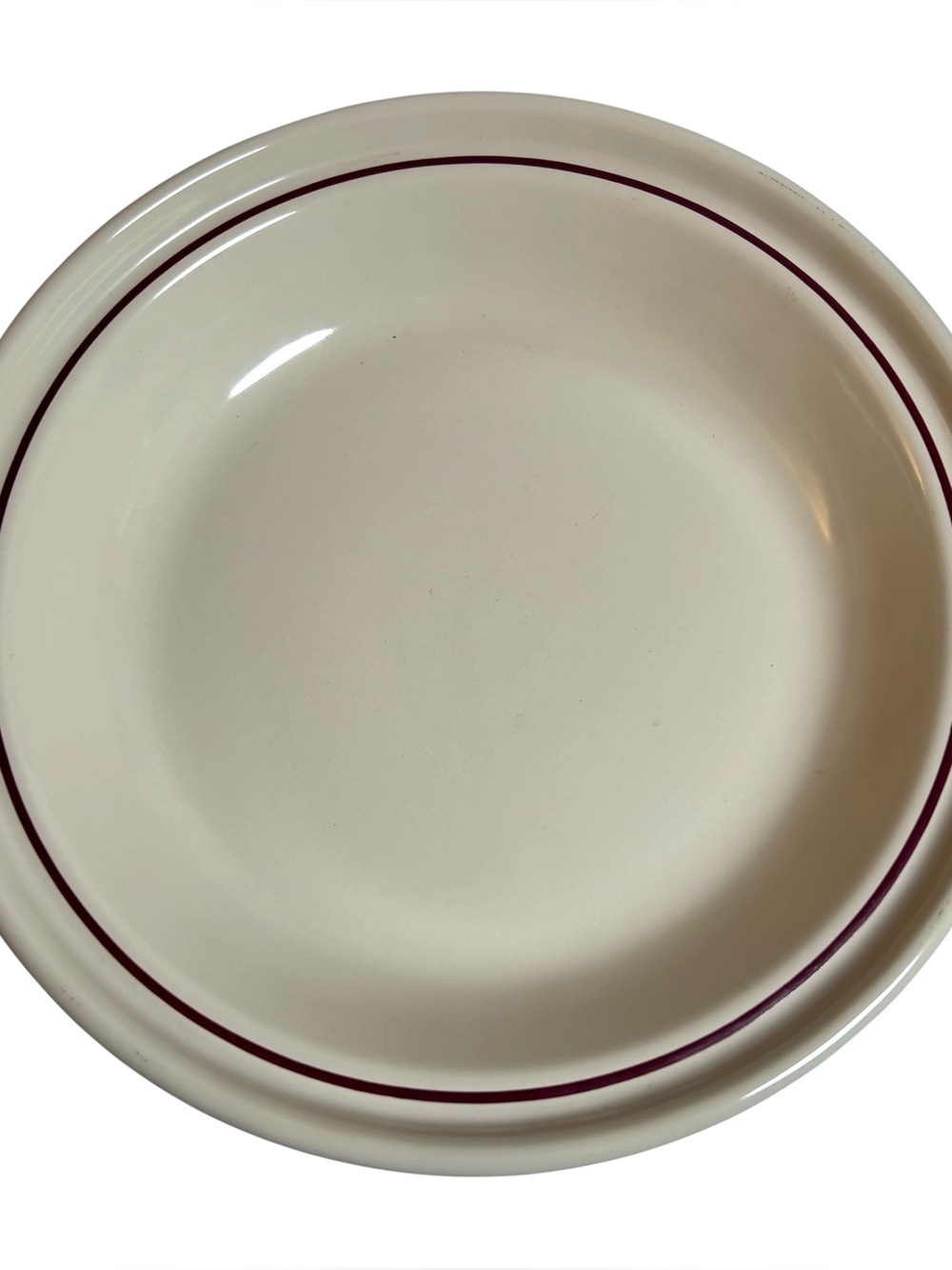 Longaberger Woven Traditions Red 10" Pie Baking Plate or Dish Made USA